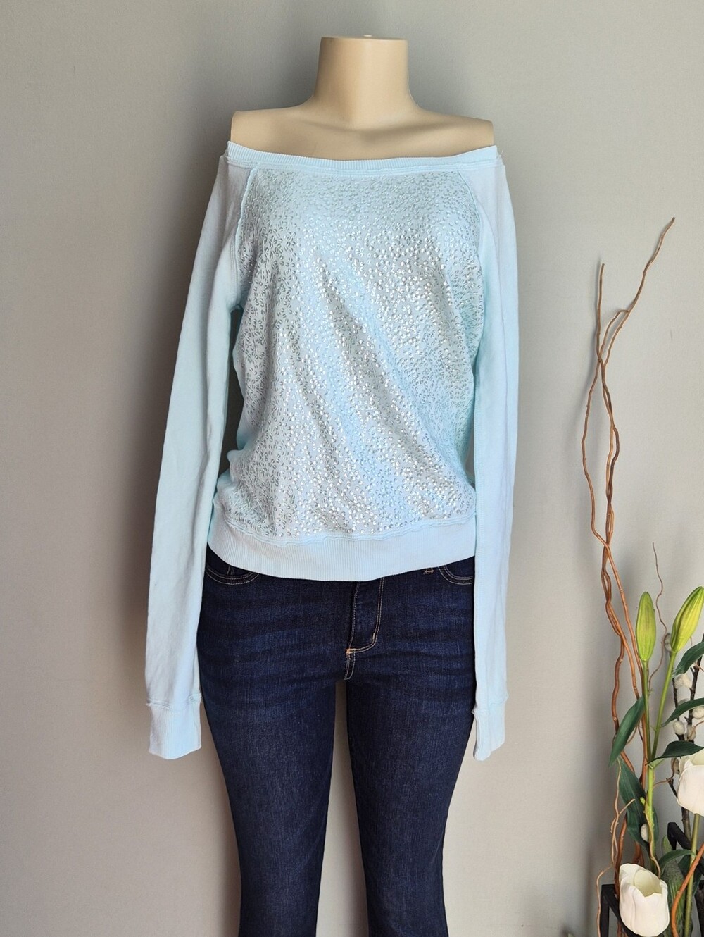 Abercrombie & Fitch Sequins sweater (M)